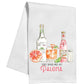 Handpainted You Had Me At Paloma Kitchen Towel