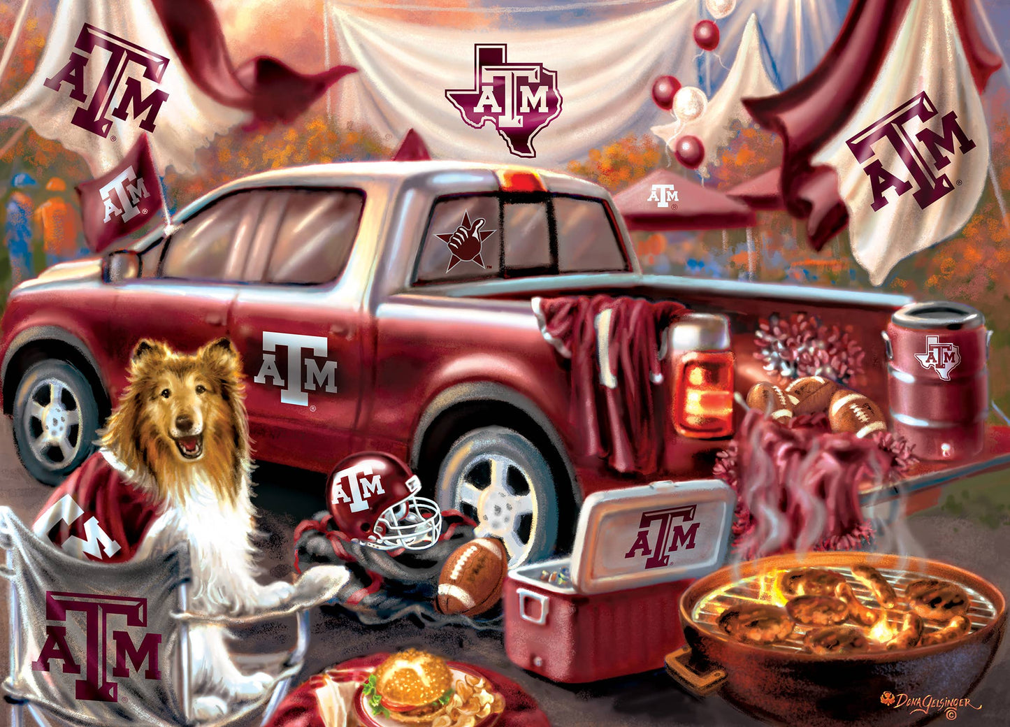 Texas A&M Aggies - Gameday 1000 Piece Puzzle