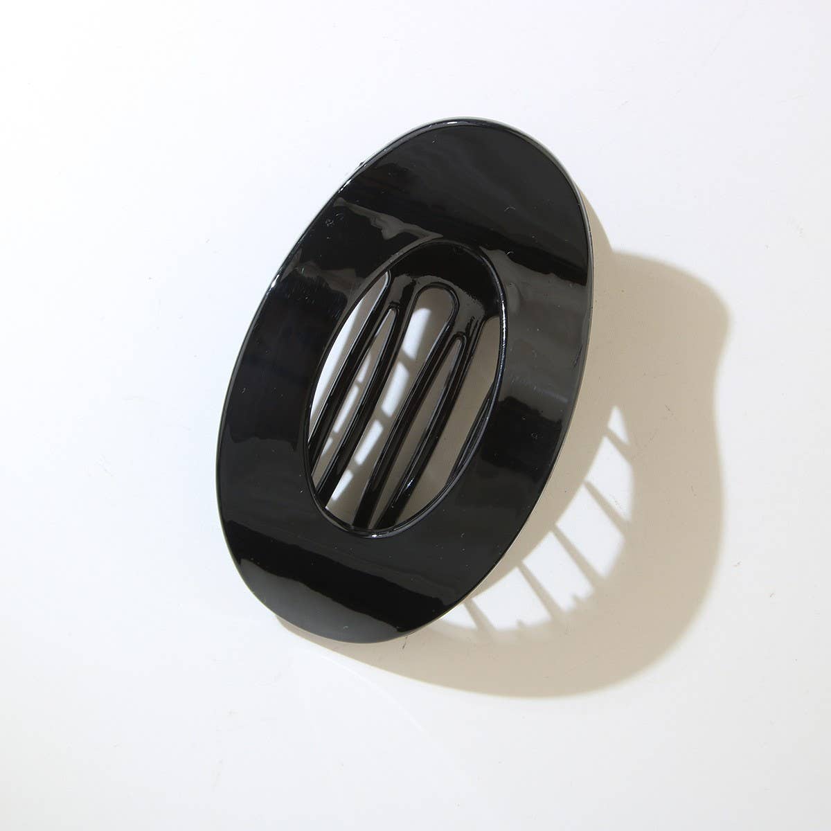 LARGE OVAL HAIR CLAW CLIP FOR WOMEN UPDO