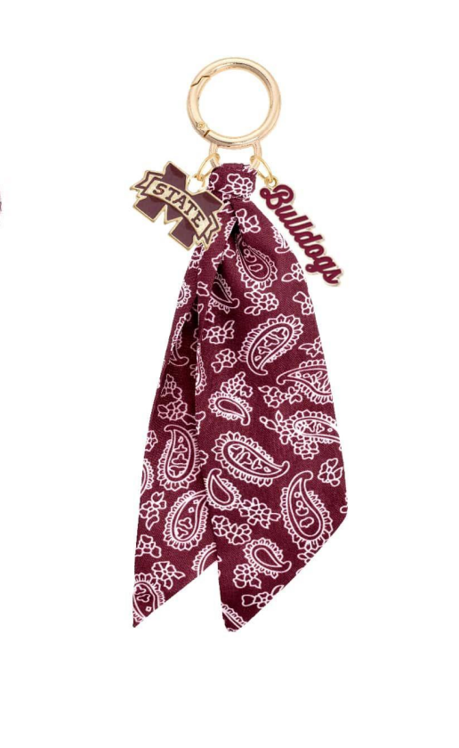 Mississippi State Bulldogs Bag Charm