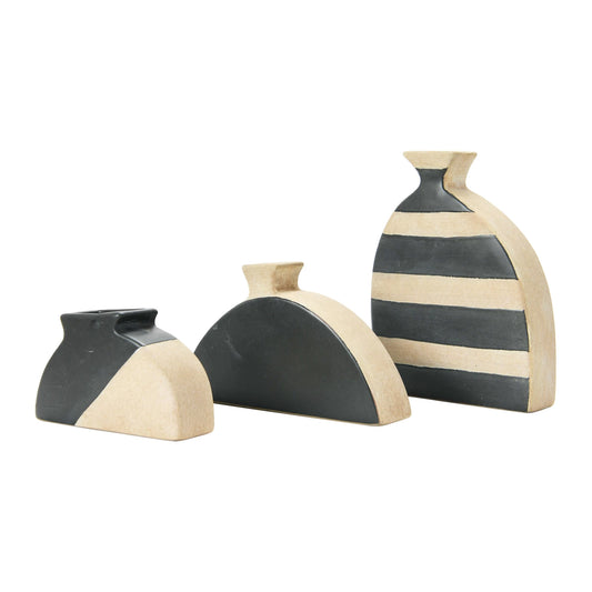 Terracotta Vases, Set of 3