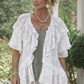 The Draped Lace Ruffled Silhouette
