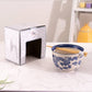 Blue Dragon Hand-Painted Bowl with Chopsticks (18 oz)