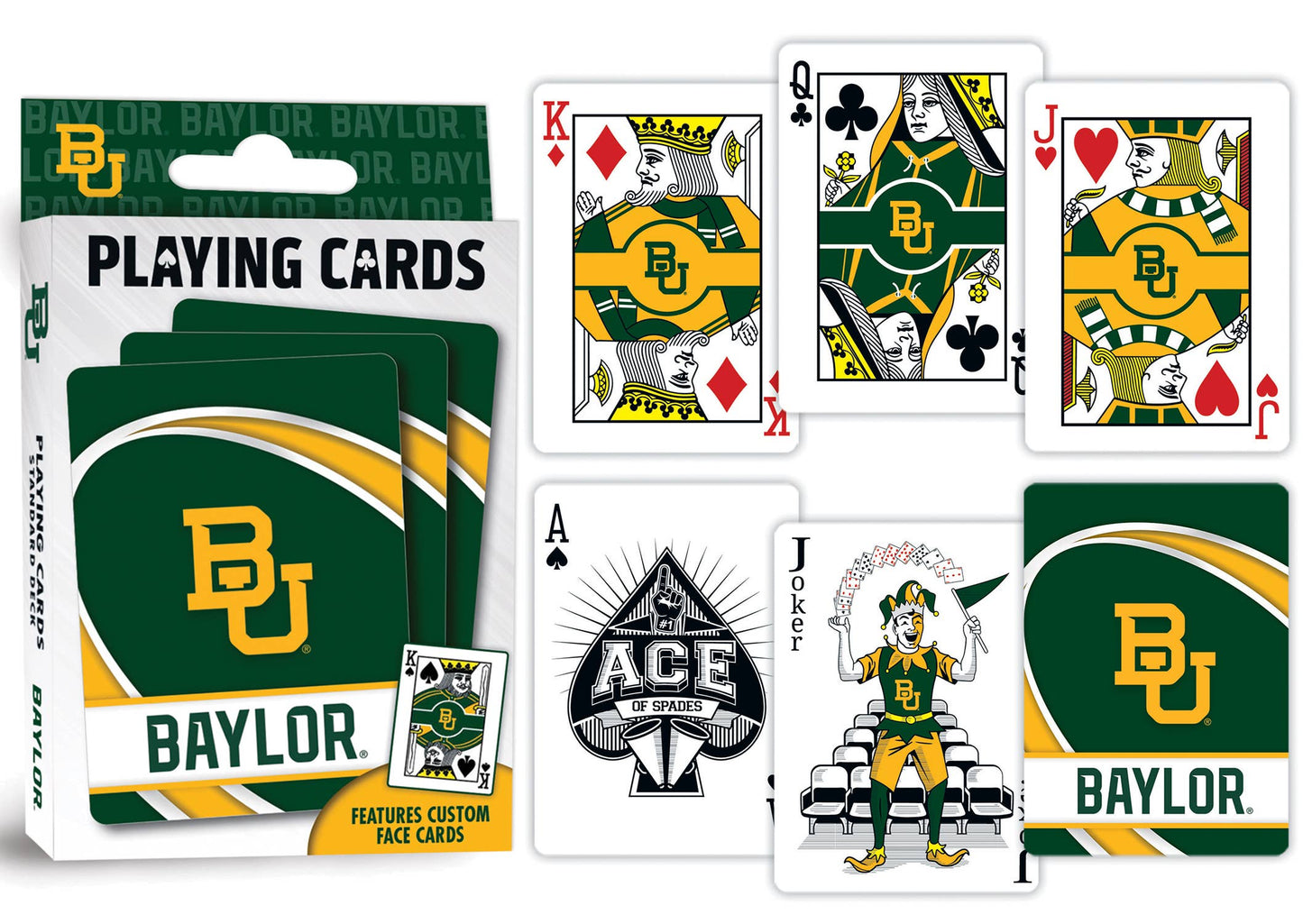 Baylor Bears Playing Cards