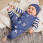 Baby Boy Airplanes Soft Cotton Romper