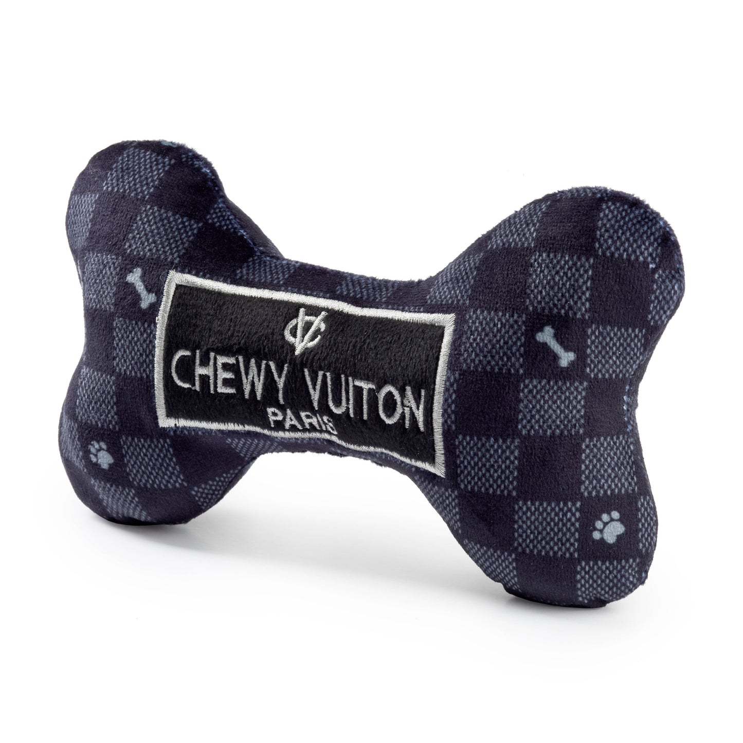 Black Checker Chewy Vuiton Large