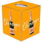 Champagne Please Tissue Box Cover: Pink