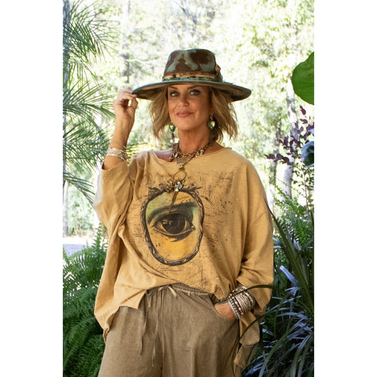 Be Free Top -Eye See You