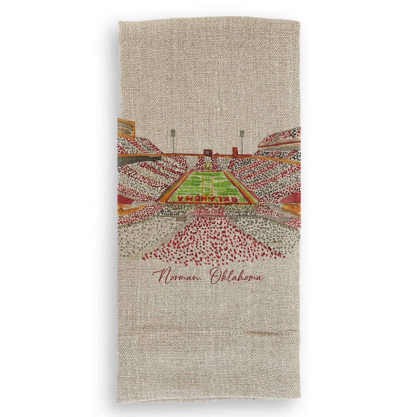 Norman, Oklahoma Stadium: Dishtowel