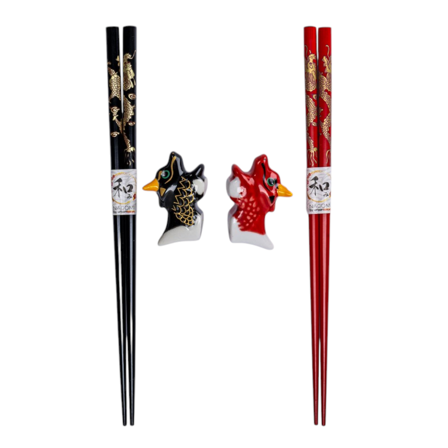 Oriental Dragon 2 Pair Chopstick set