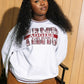 A & M Aggies  Plaid Letter Sweatshirt