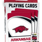 Arkansas Razorbacks Playing Cards
