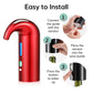 Electric Wine Aerator Dispenser - Portable Wine Accessory: Black
