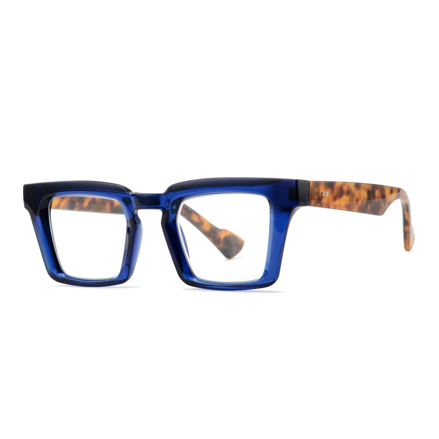 BLAKE | Navy Blue | Tortoise |  Blue Light: