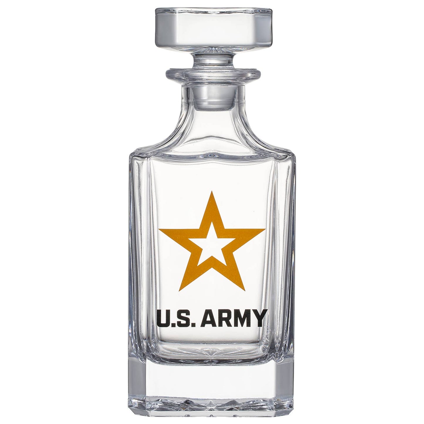 Army Whiskey Decanter + 2 glasses