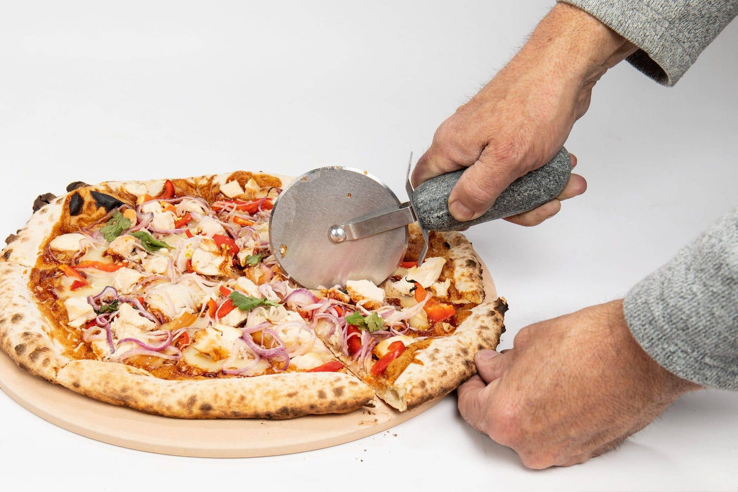 Efficient Stone Handled Pizza Wheel