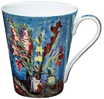 Van Gogh Bone China Set of 5 Large Mugs for Coffee and Tea