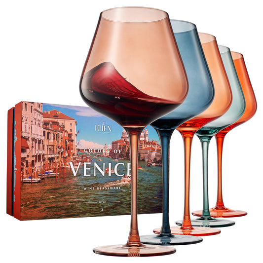 Venice, Italy, City Wine  5 Set, 20 OZ