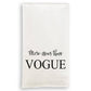More Issues Than Vogue: Dishtowel