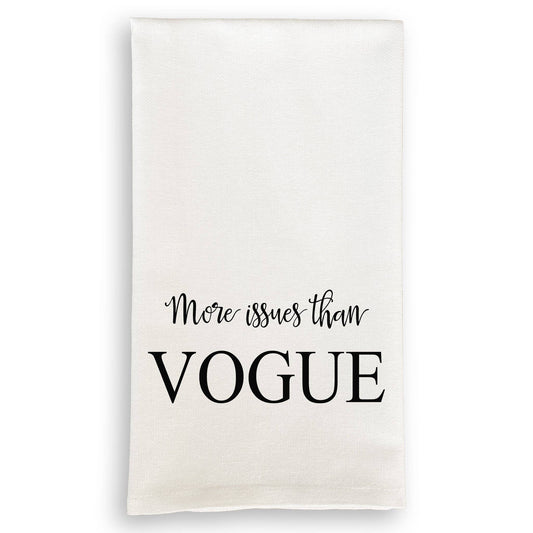 More Issues Than Vogue: Dishtowel