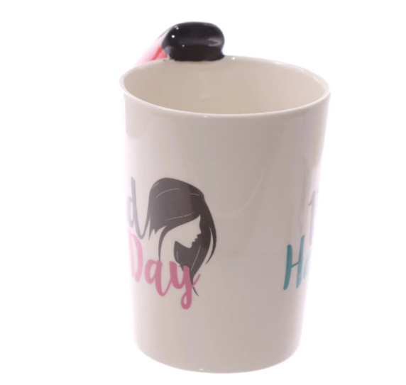 Hair Dryer Ceramic Mug: Style A