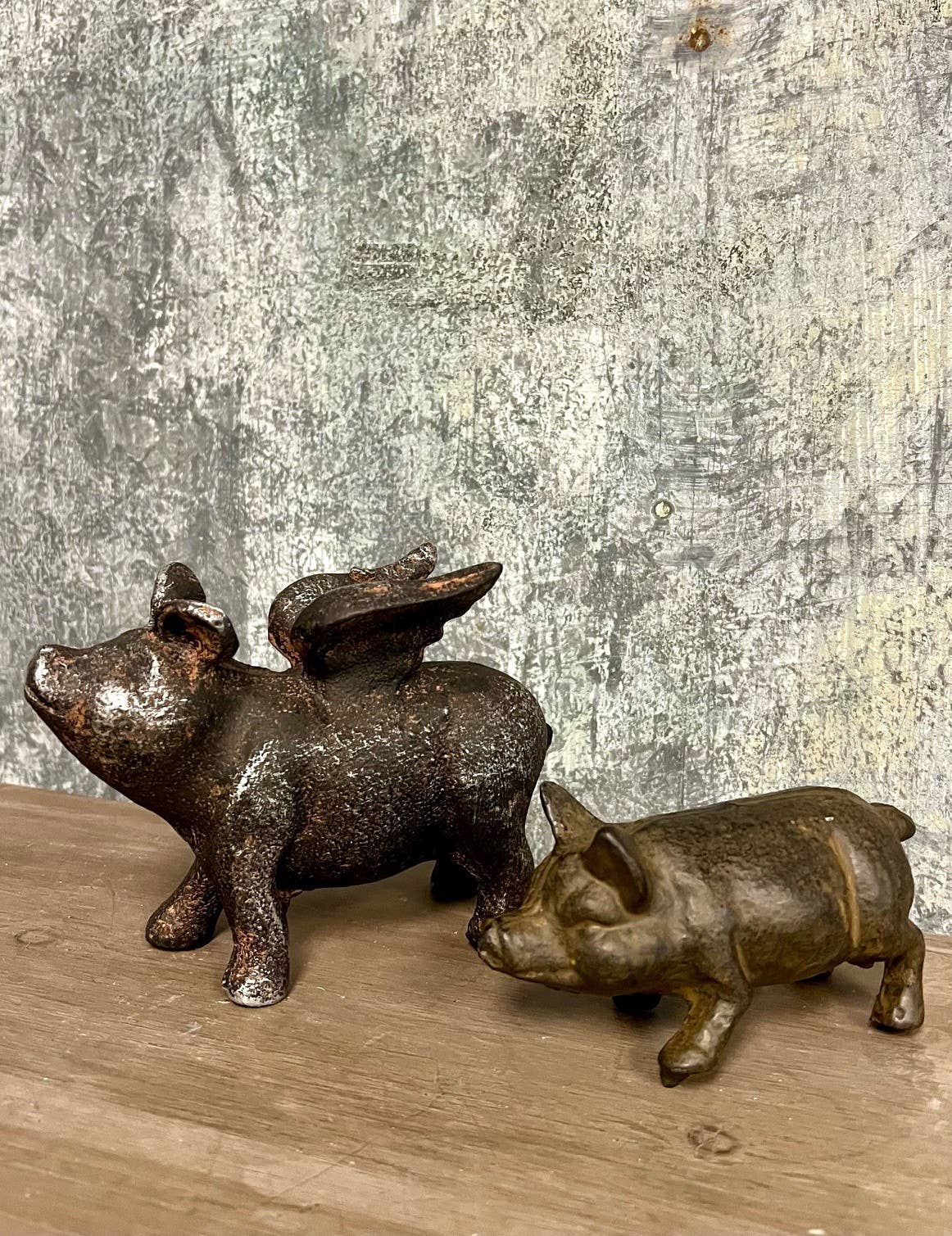 Cast Iron Flying Pig