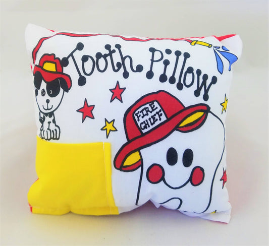 Fireman Tooth Fairy Pillow