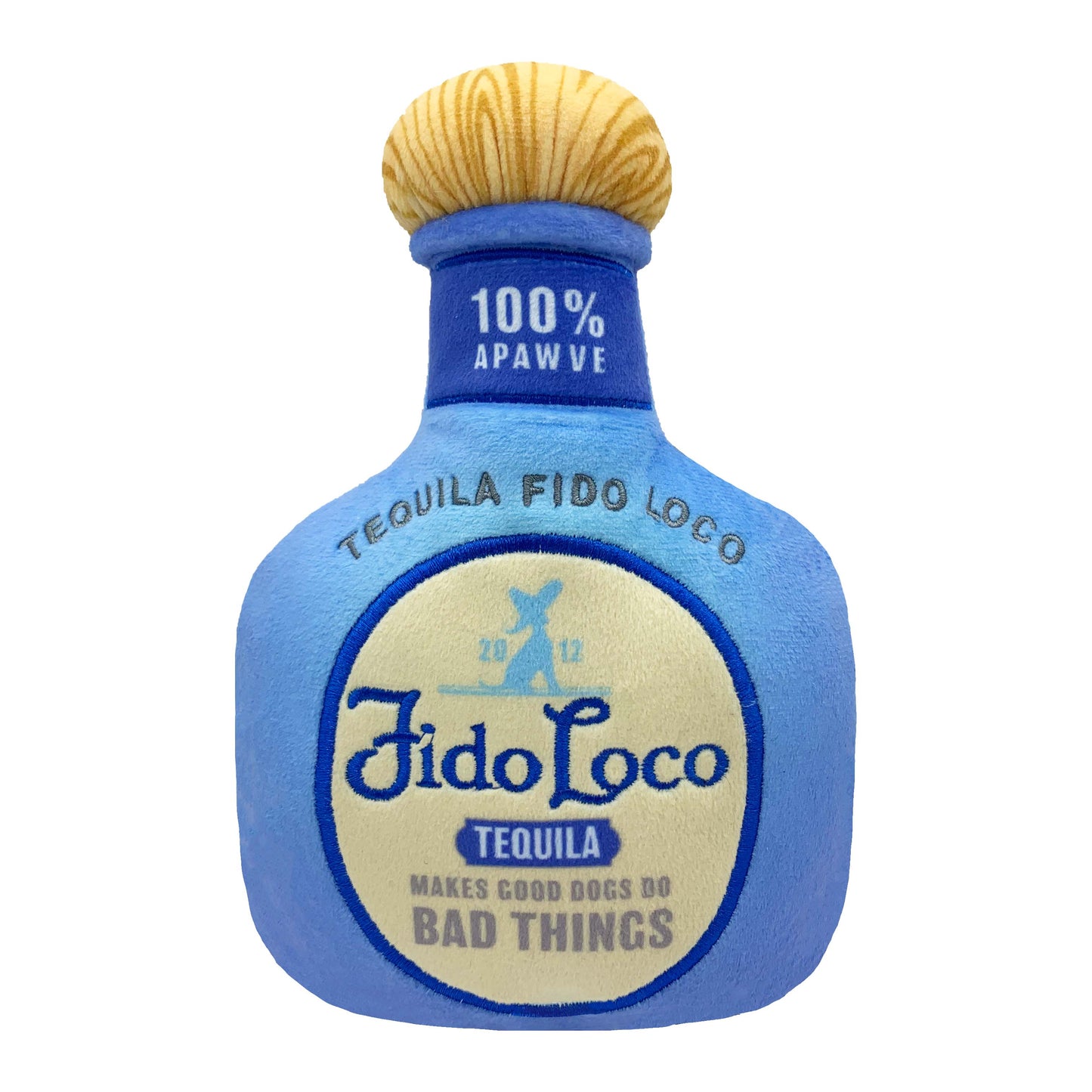 Fido Loco Tequila Dog Toy: Large