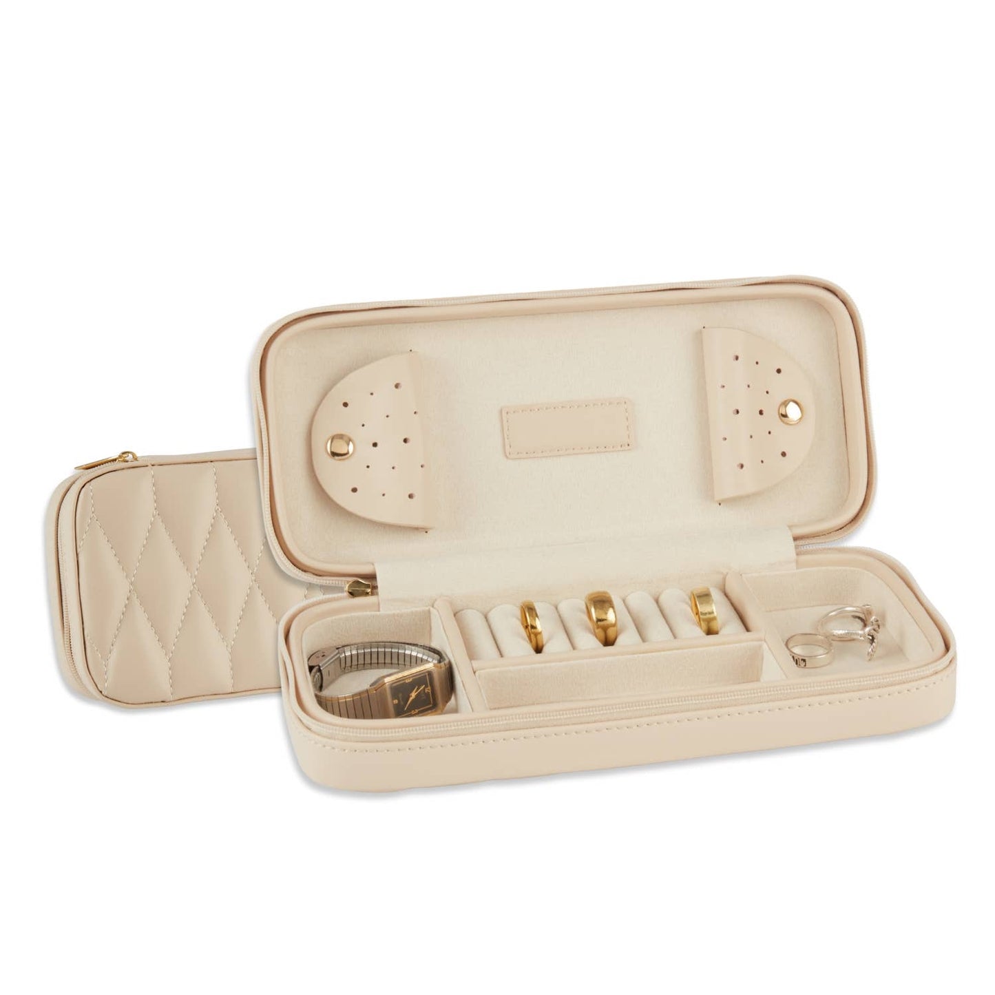 Travel Quilted Jewelry Box