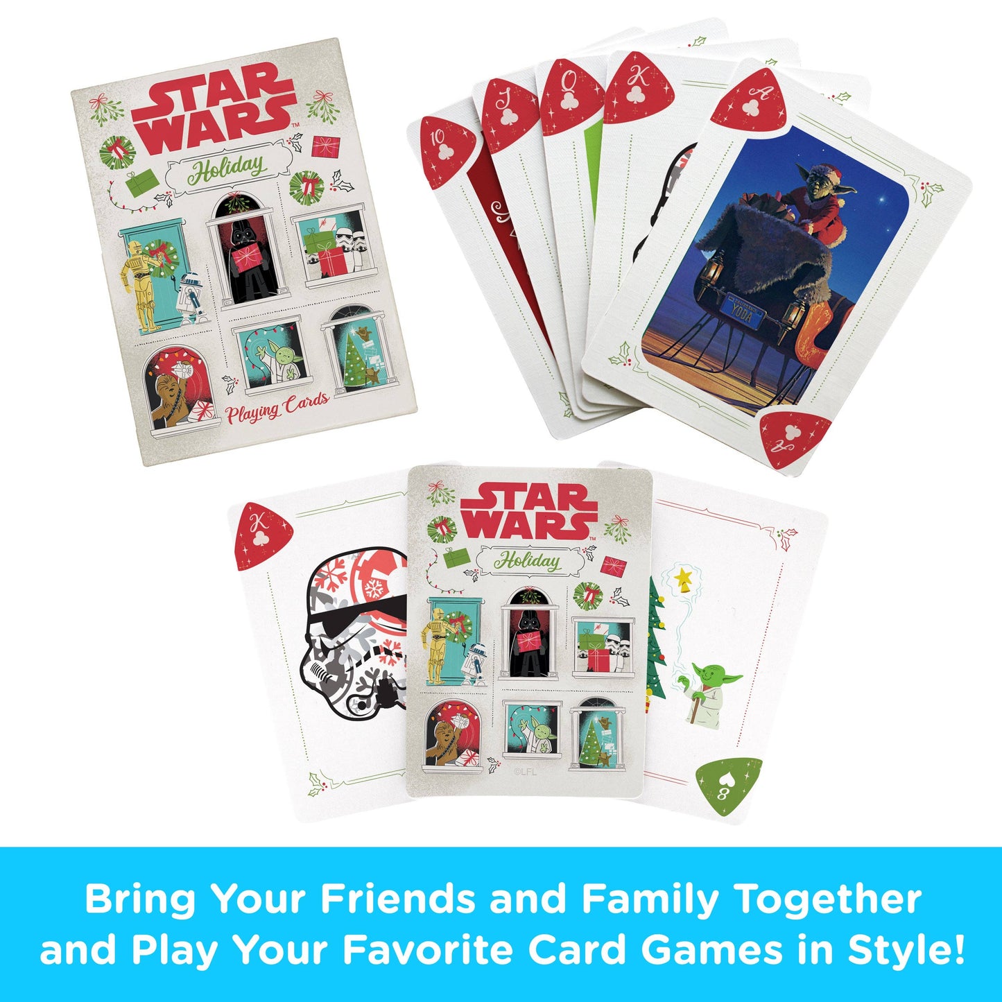 Star Wars Christmas Playing Cards