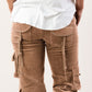 Boot cut Corduroy Pants Tan