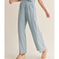 Soft Breeze Chambray Wide Leg Pant