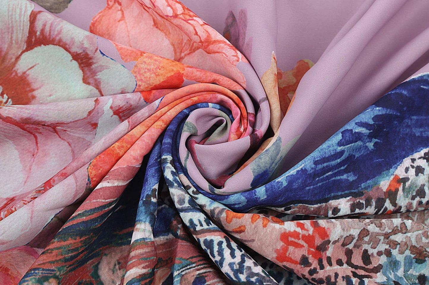 Retro Oriental Peacock Kimono Beach /Cover Up