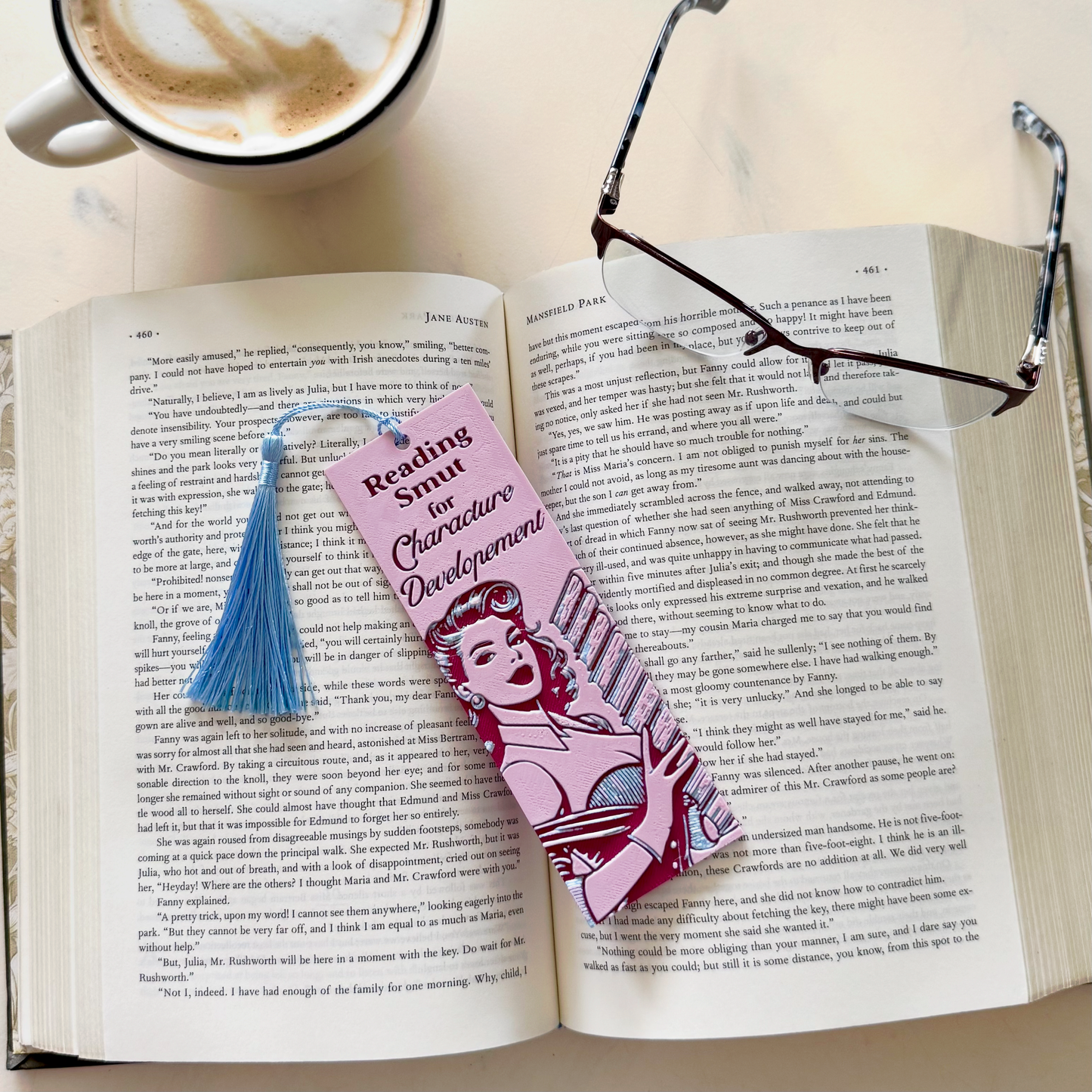 Reading Smut For Character Development Book Marks