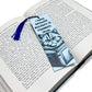 I Read Because Violence is Frowned Upon 3D Bookmark