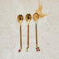 Stainless Steel Spoon w/  Charm