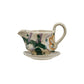 6 oz. Hand-Painted Creamer w/ Saucer, Set of 2 (Each One Will Vary)