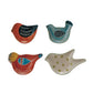 Hand-Painted Stoneware Bird Shaped Dish, 4 Styles