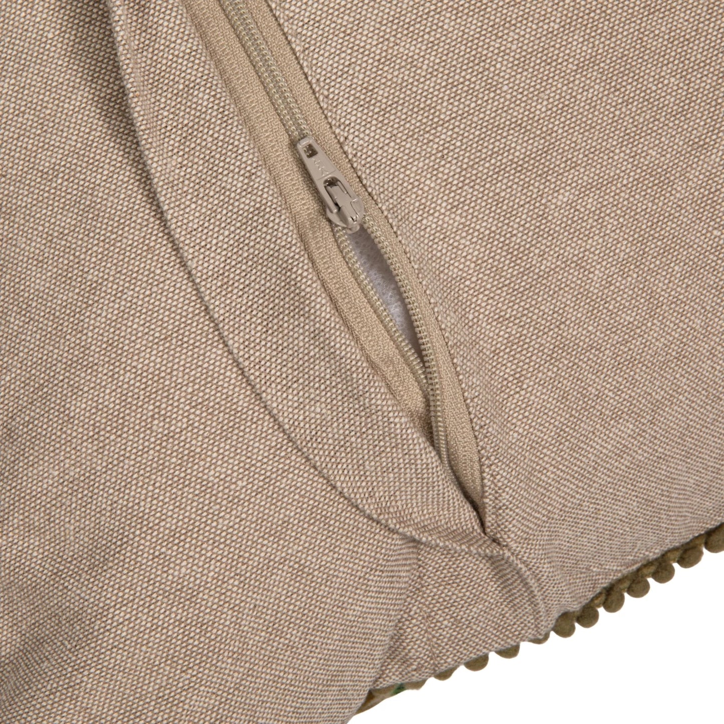 20" Square Cotton Blend Velvet Printed Pillow (Each Will Vary)