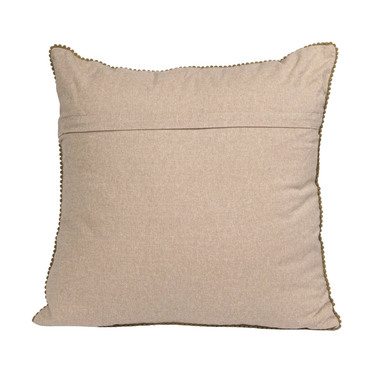 20" Square Cotton Blend Velvet Printed Pillow (Each Will Vary)
