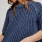 Free People Amy Sweater Tee Navy Academy