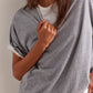 FREE PEOPLE  Nina Tee Heather Grey