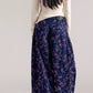Free People Baggy Trouser Jean Flocked Meadow Floral