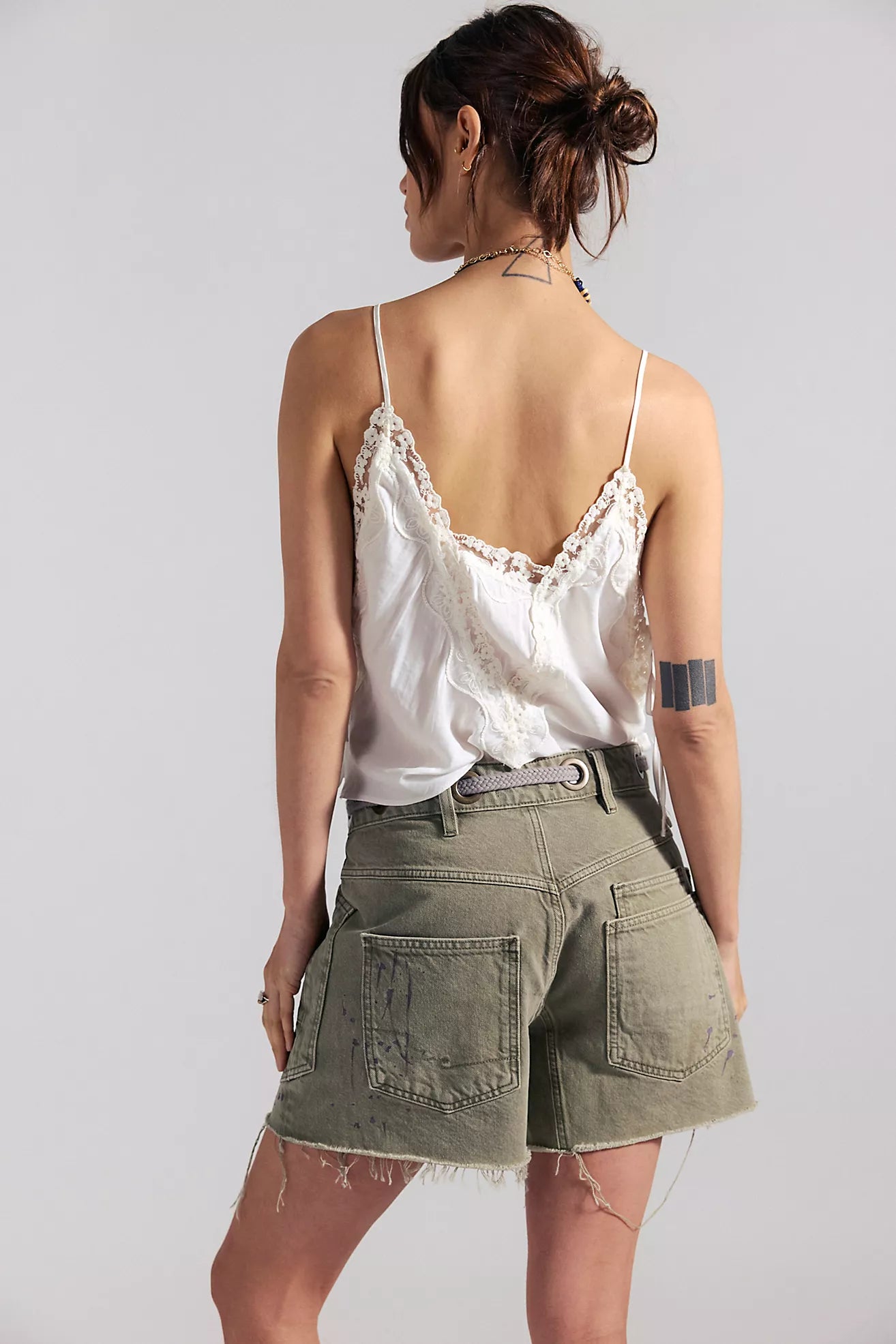 Free People Moxie Barrel Shorts