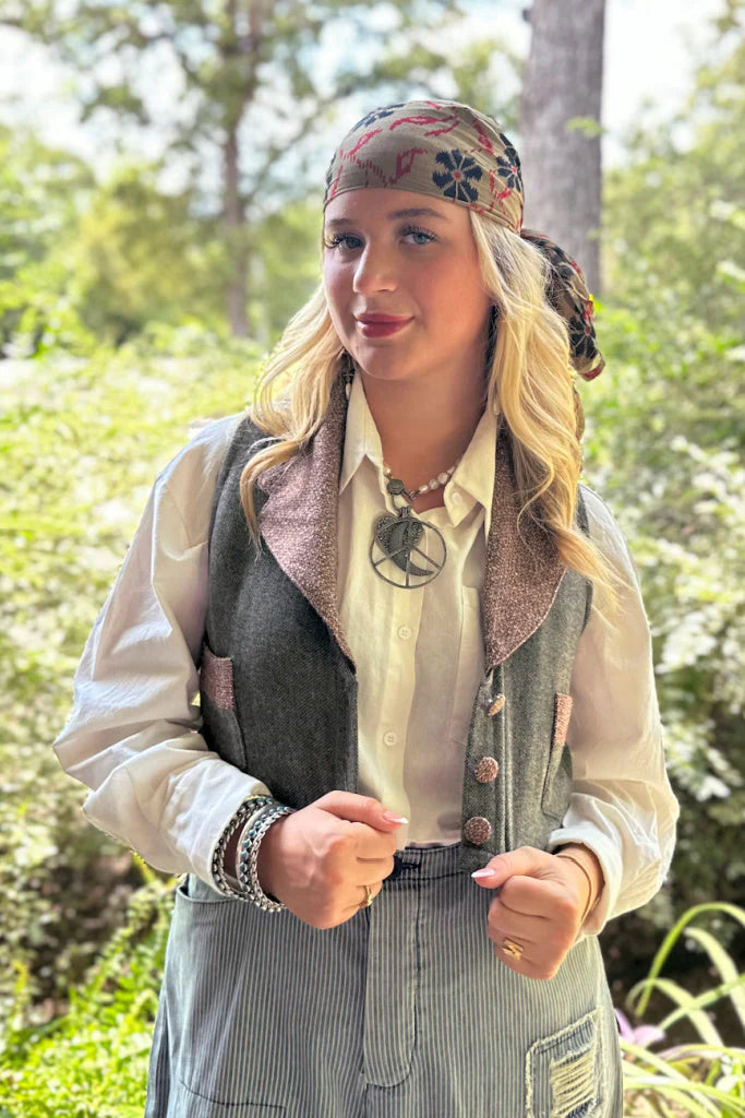 Jaded Gypsy Dreamers Believe Vest