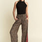 Leopard Print Trouser Pants