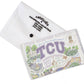 (TCU) Collegiate Dish Towel