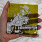 Stevie R.V. Handmade Glass Coaster