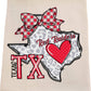 Texas Tech Heart of Texas Tea Towel
