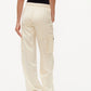 Elsa Satin Cargo Vanilla Cream by Six/Fifty